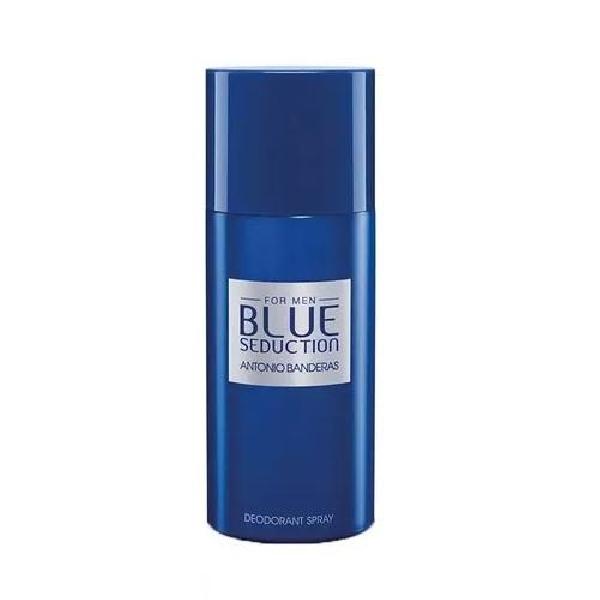 DESODORANTE BLUE SEDUCTION ANTONIO BANDERAS HOMME 150ML  - FBS Cosméticos