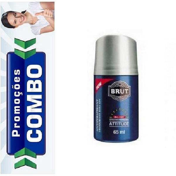 BRUT DESODORANTE ROLL-ON ATTITUDE 65ML - FBS Cosméticos